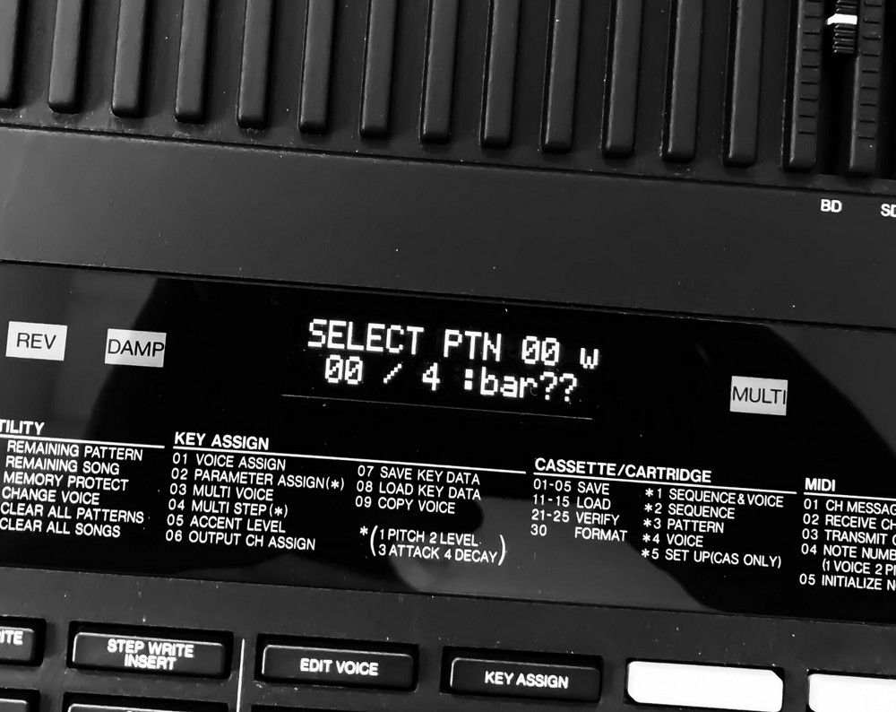 Yamaha RX5 / RX7 Custom OLED Display !