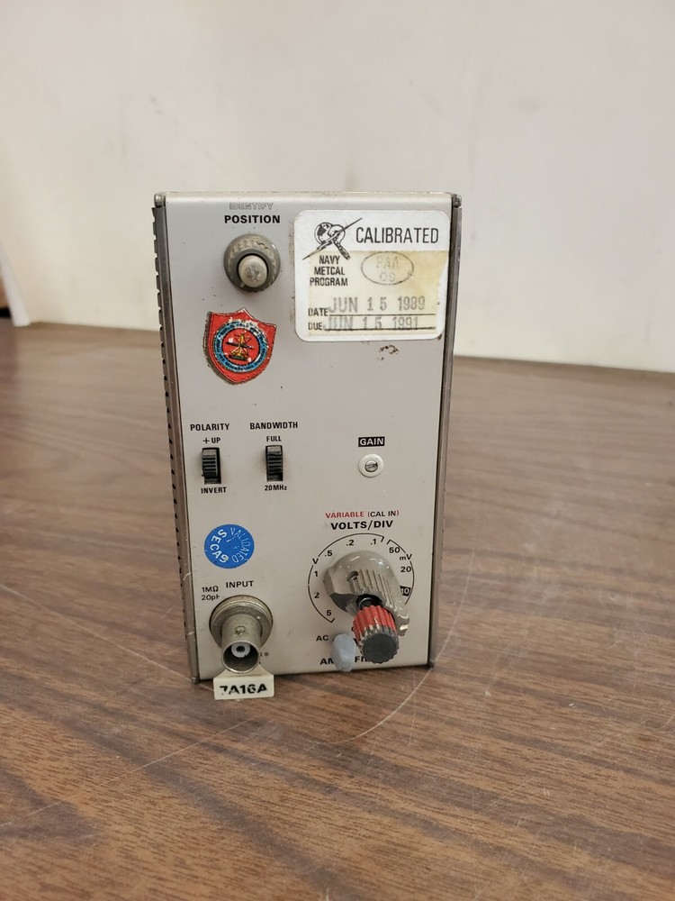 Tektronix 7A16A Amplifier Plug-in