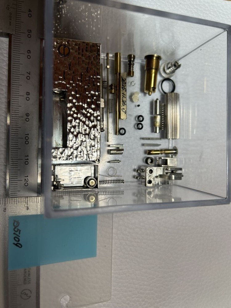 Overhauled Dunhill Rollagas lighter Silver d mark without box