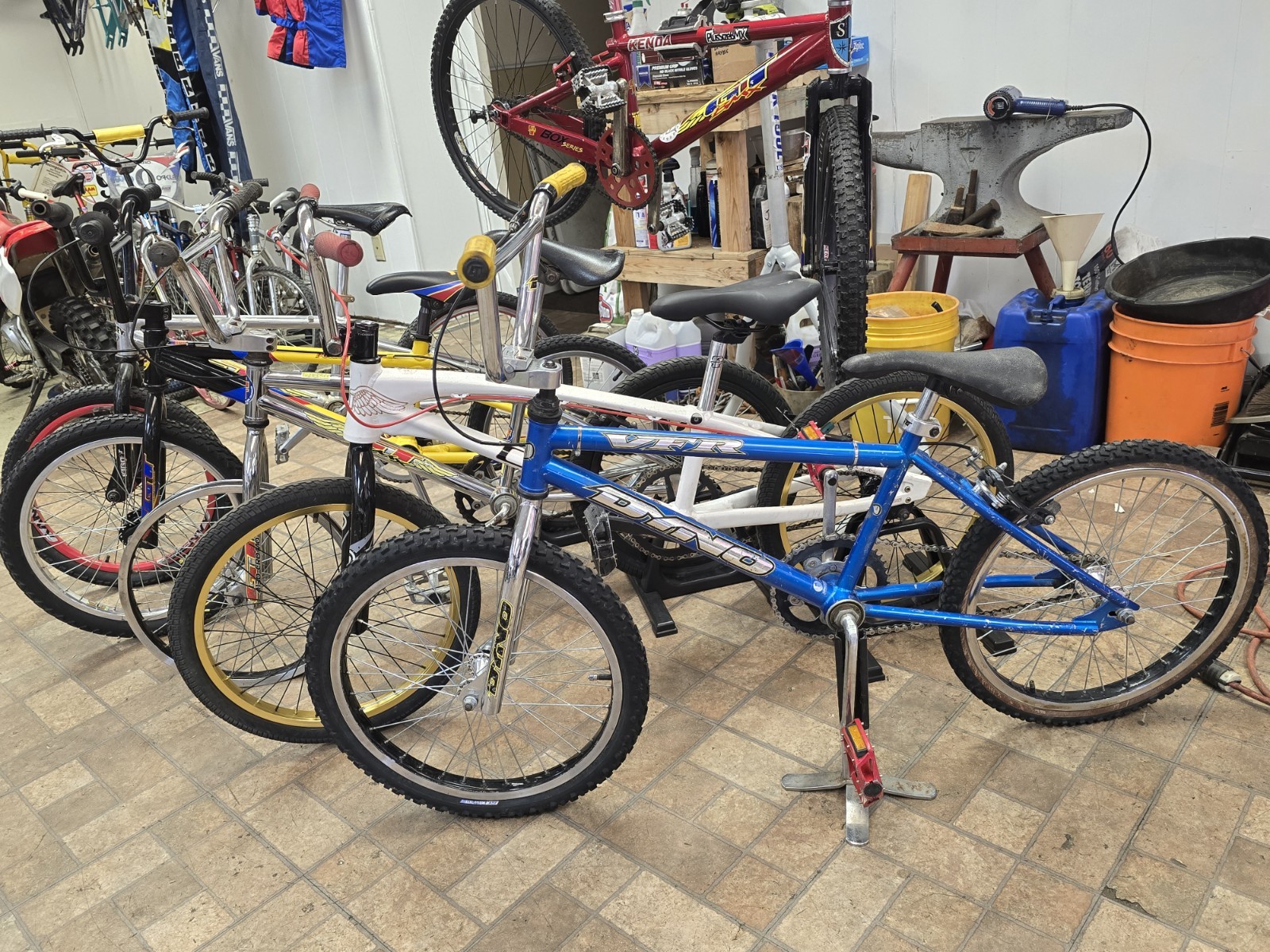 1995 Dyno VFR BMX Bicycle Complete Blue Old Mid School BMX