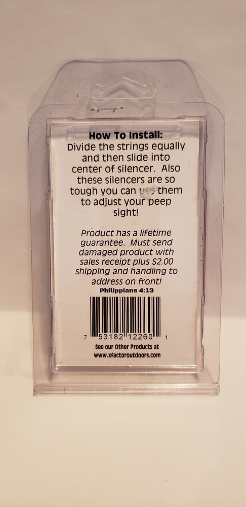 X-FACTOR STRING FACTOR SILENCER 4 PACK