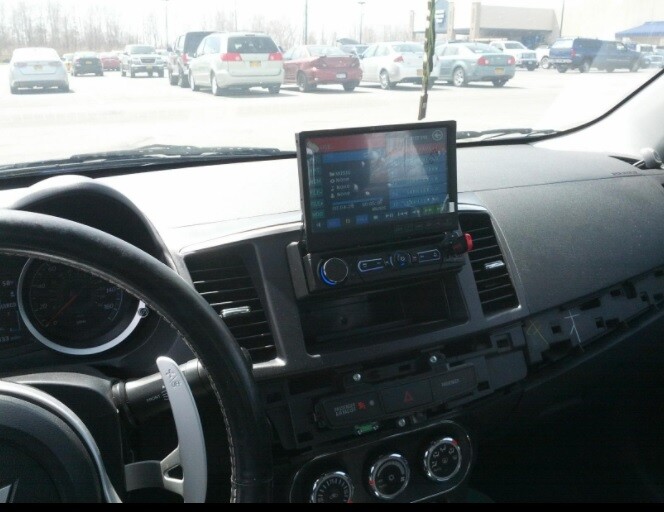 Car Stereo Radio Single Double Din Dash Kit Fits 2008-2017 Mitsubishi Lancer