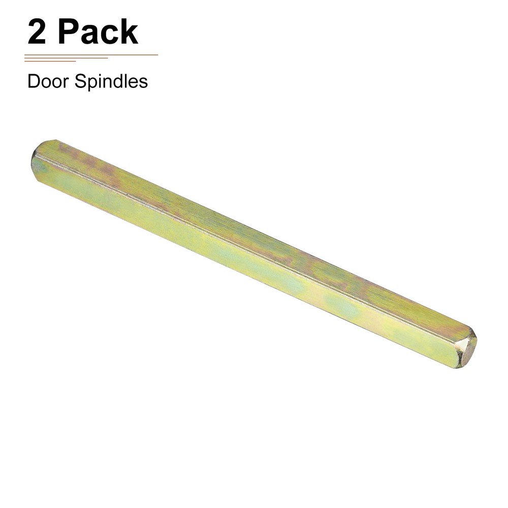 2Pack 110mmx8mm Door Knob Spindle for Most Mortise Type Door Knobs