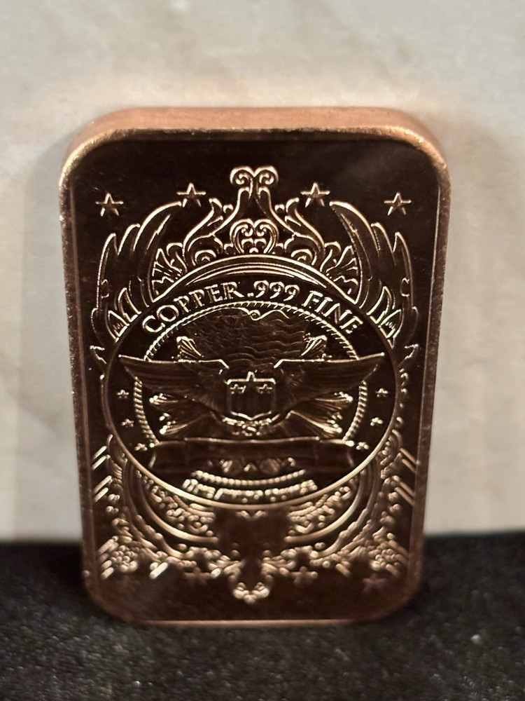 "Morgan" 1oz .999 Fine Copper Bar