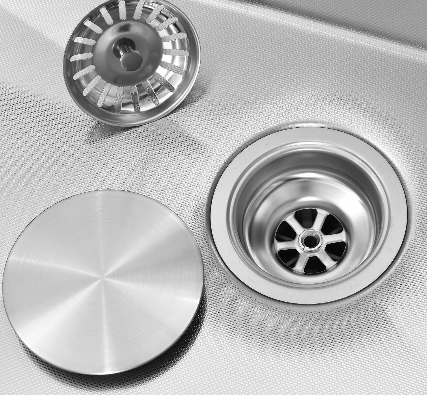 33x22 Inch Stainless Steel Undermount Kitchen Sink Single Bowl with Faucet Combo