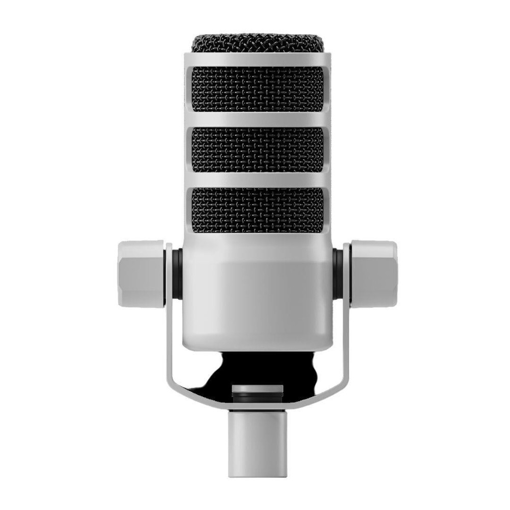 Rode PodMic Broadcast Quality Dynamic Podcasting Microphone (White)