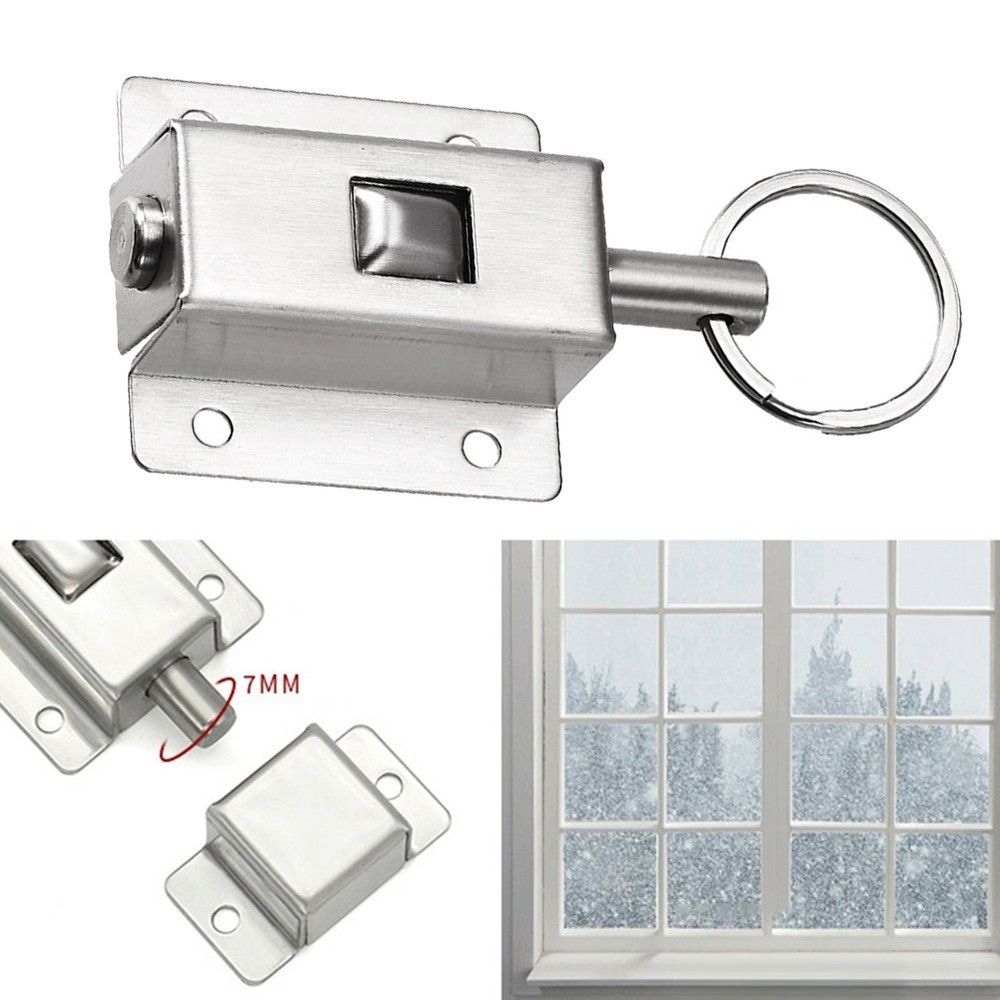 Effortless Operation with Reliable Stainless Steel Push Pull Latch Design