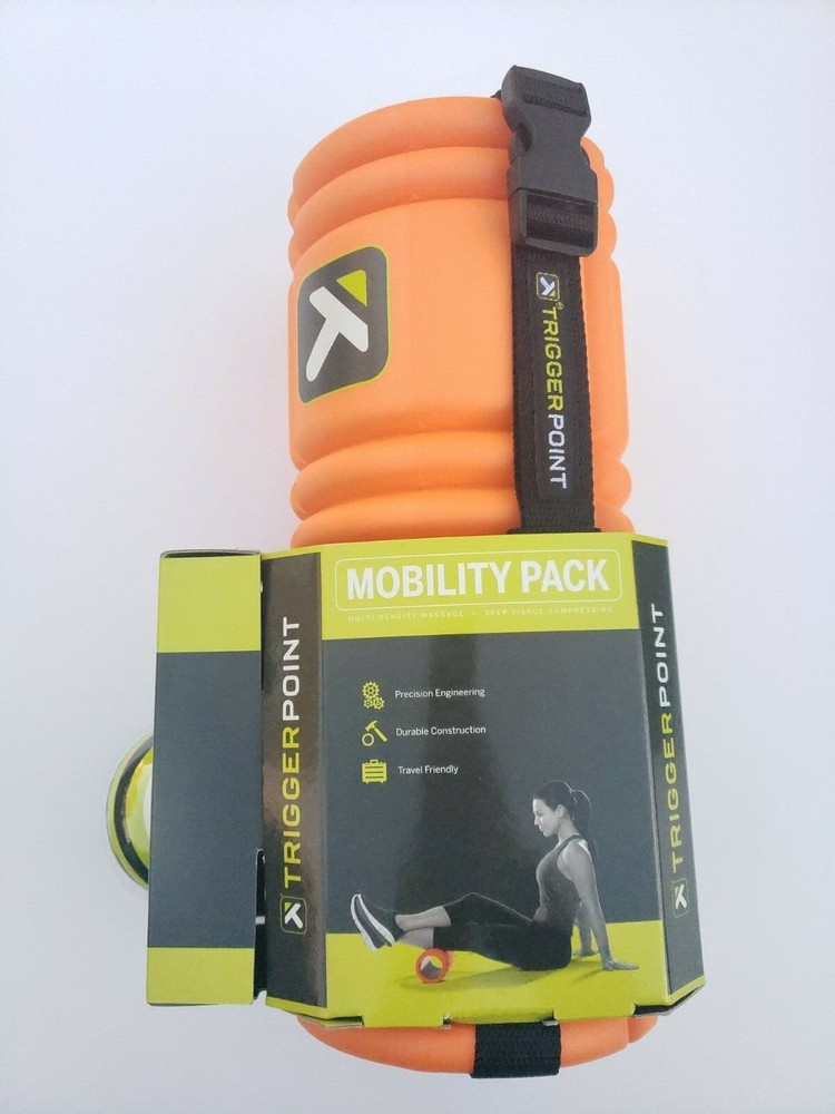 Trigger Point Performance Mobility Pack: Grid Foam Roller,MB1 Massage Ball,Strap