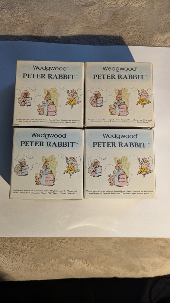 Peter Rabbit Thimble Lot Of Four