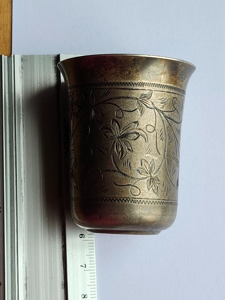 glass stack silver 84 standard 1870. Russian Empire
