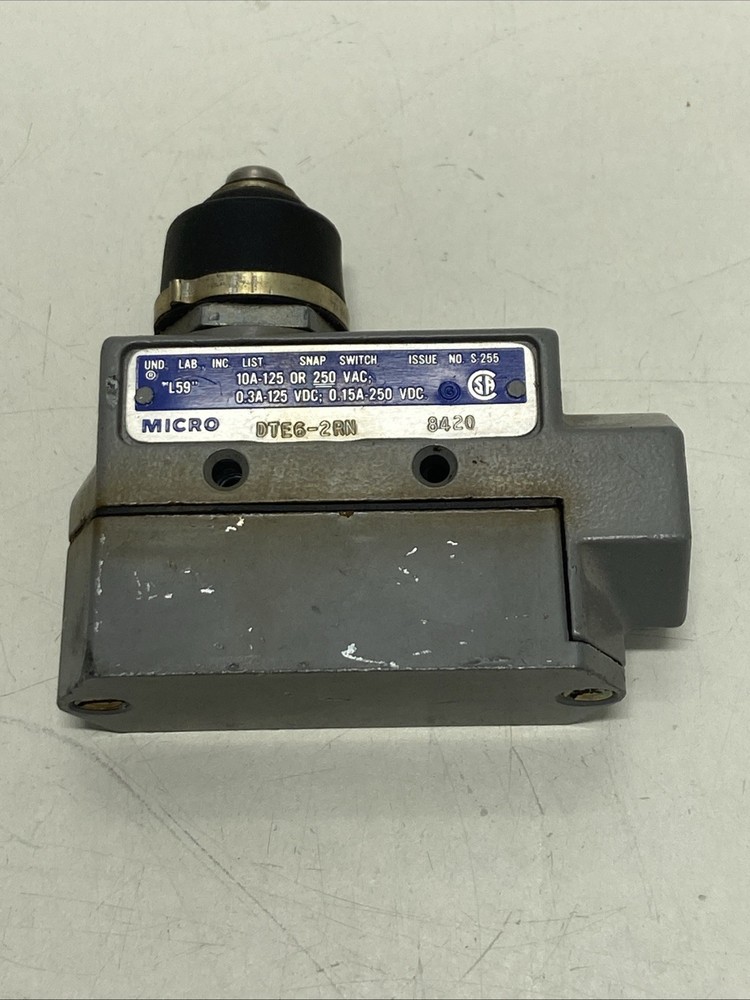 Honeywell Micro switch DTE6-2RN *Used*