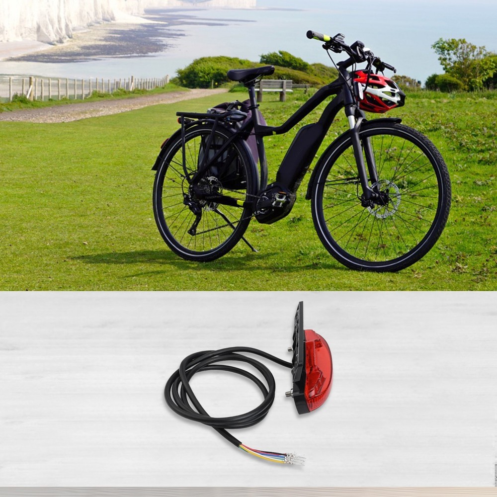 Reliable Waterproof Rear Light System Designed Specifically for EBikes