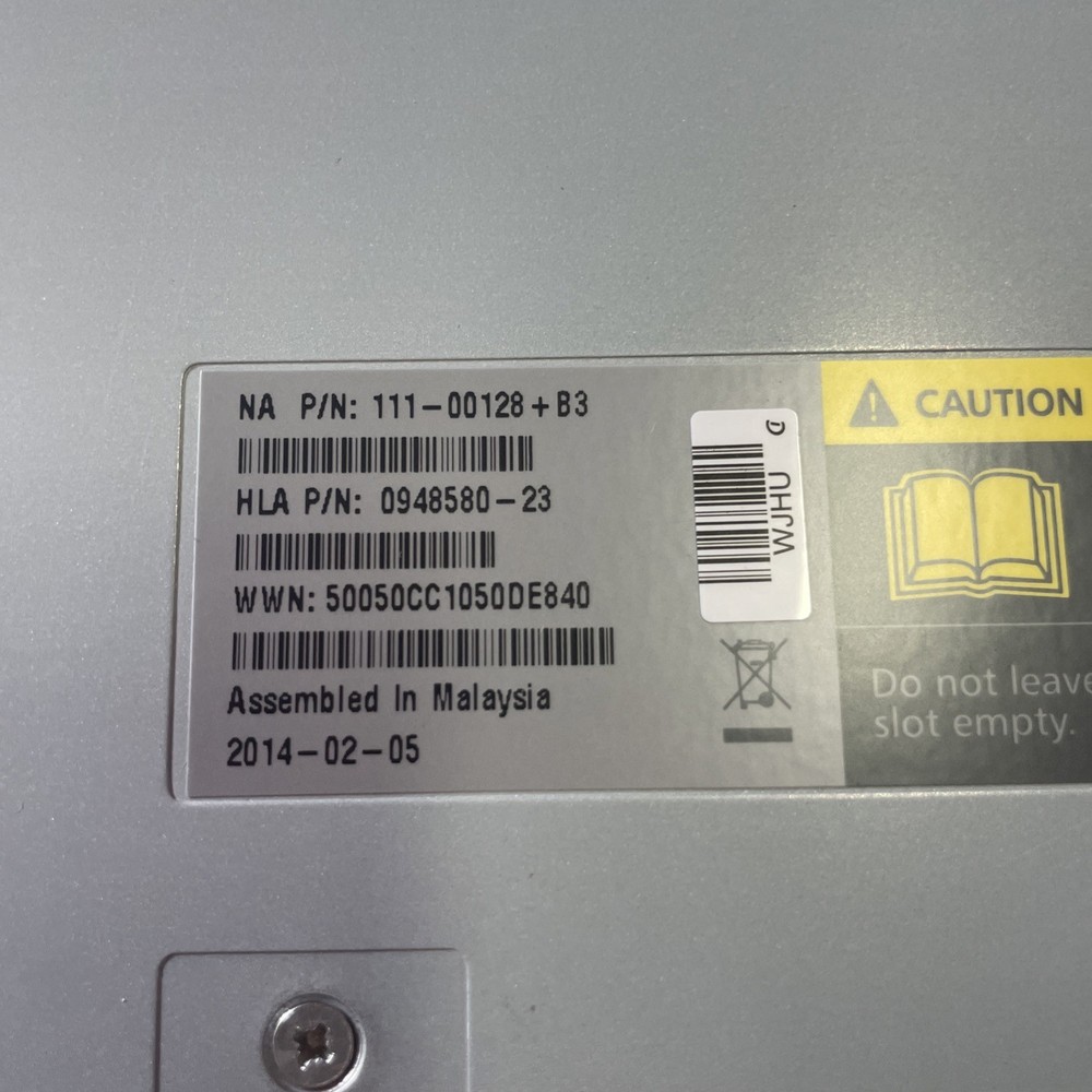 NetApp 111-00128+B3 IOM3 PlugIn Ethernet Controller Module 0948580-23 New G11