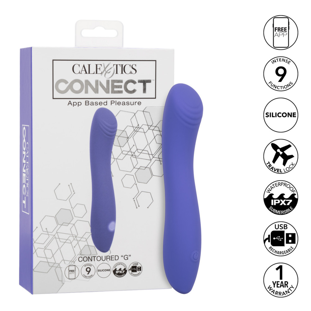 App Controlled Vibrating G-Spot Stimulator Multi-Speed Rechargeable Vibrator