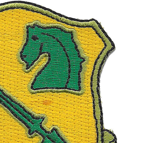 111th Armored Cavalry Regiment By Arms and Courage Patch