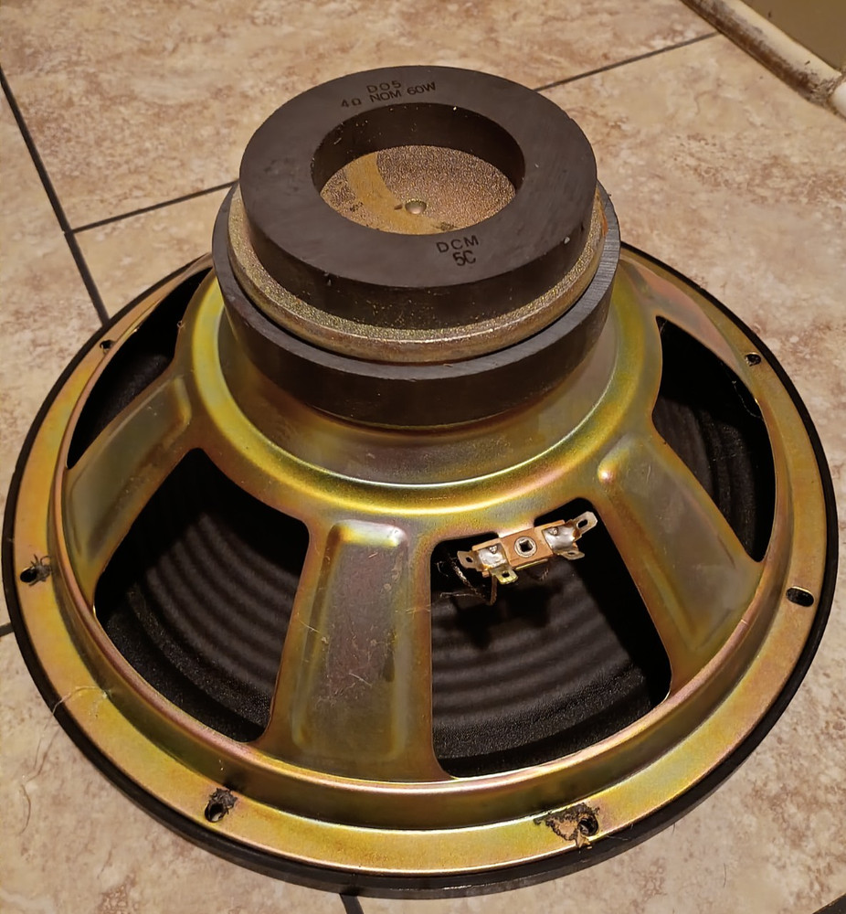 Vintage DCM subwoofer 12" replacement vintage working