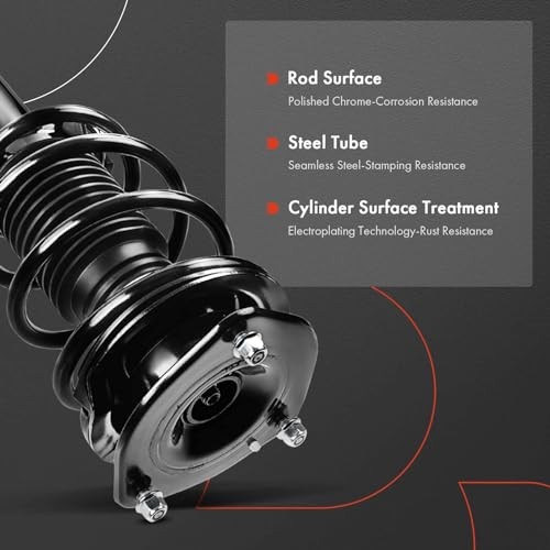 Front Complete Strut & Coil Spring Assembly Compatible with Mini Front Side