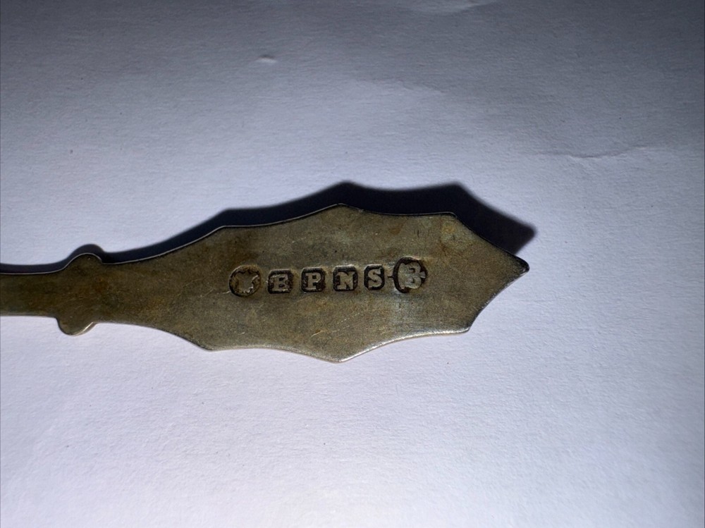 Antique 6" Victorian Ruffled Edge British Plate Nickle Silver Tea Strainer