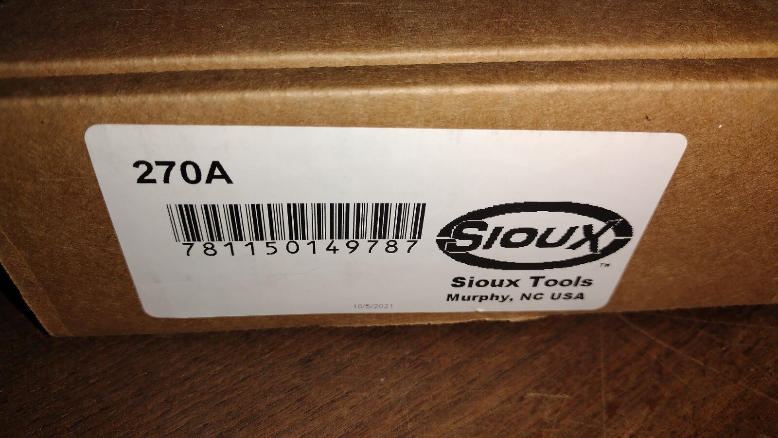 NEW SIOUX 270A PNEUMATIC AIR RIVET GUN RIVETER
