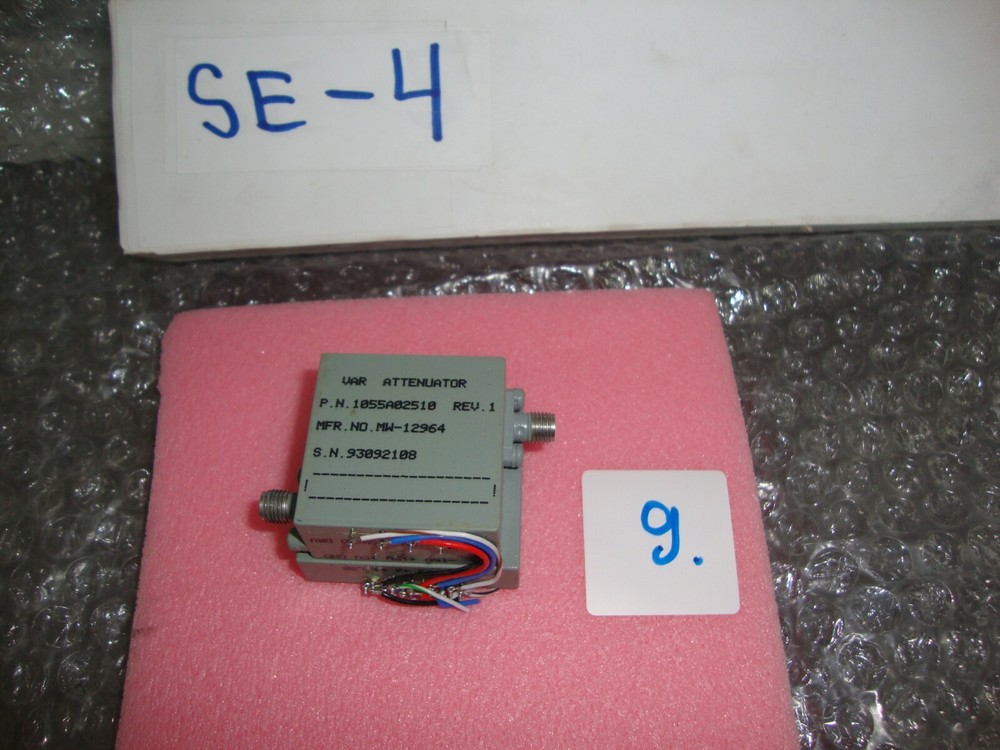 Variable attenuator elisra mw-12964