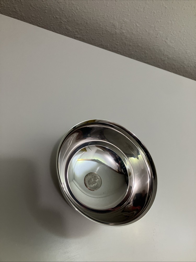 Vintage Gorham silverplate footed bowl, marked E.P. YC778