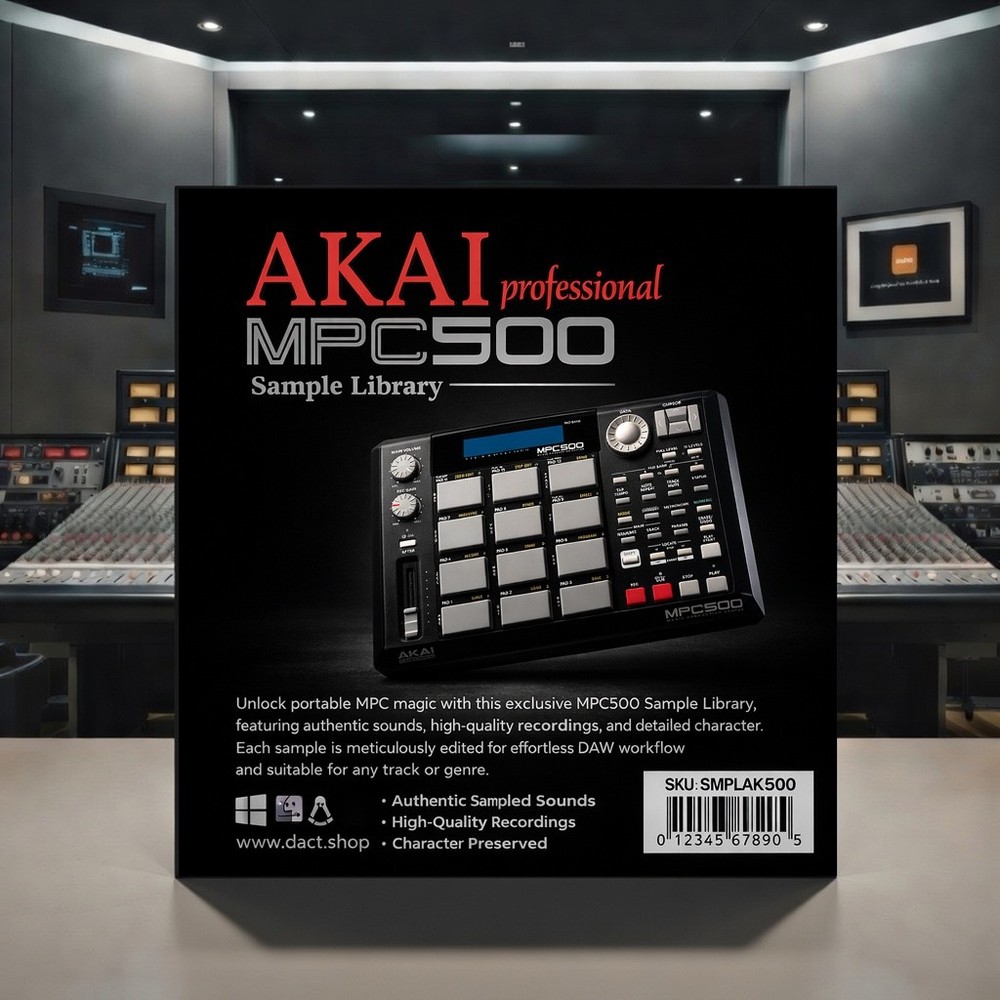Akai MPC500 Sample Library