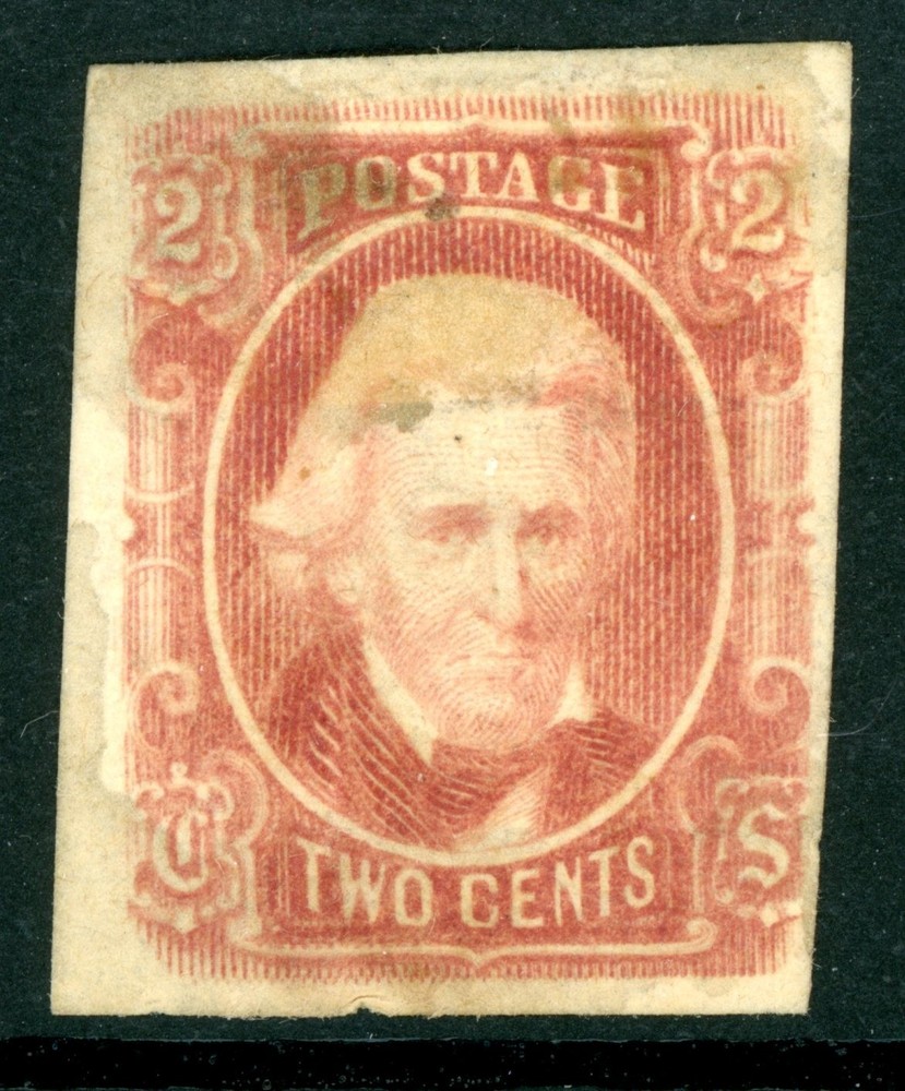 USA 1863 Confederate States 2¢ Jackson Scott #8 Mint H880