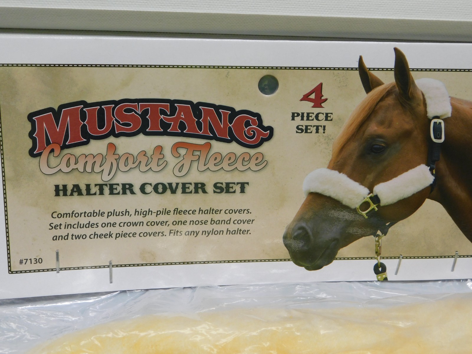 FLEECE HALTER COVER SET