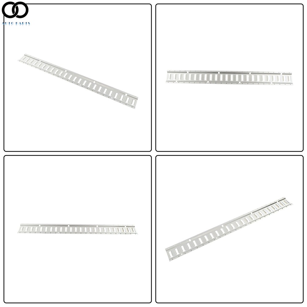 8 Pack 4' E Track Tie Down Rail System Secure Cargo Heavy Loads For Trucks Vans