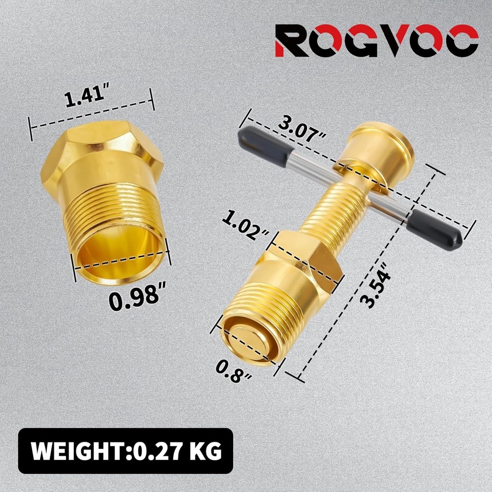 Olive Remover Puller for NPT 1/2 Inch and 3/4 Inch Compression Sleeve Puller ...