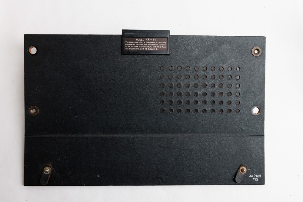 Hallicrafters CR-44 Rear Cover Replacement
