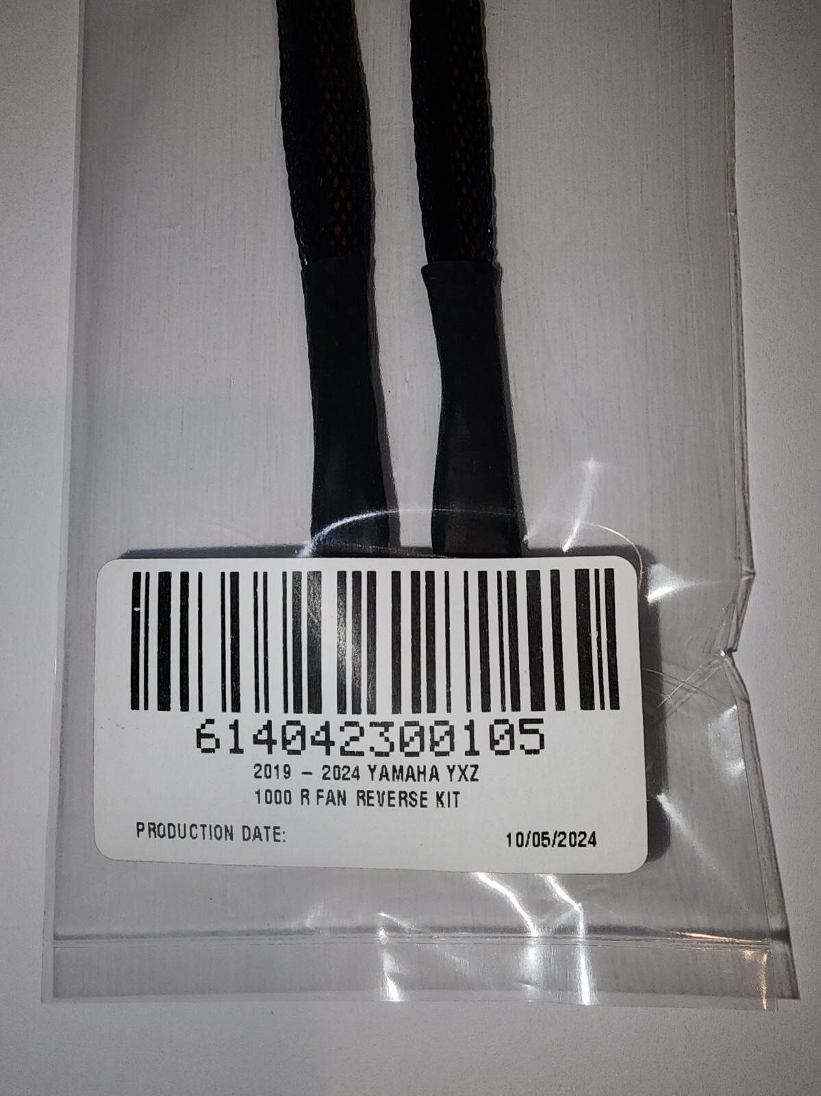 2019 to 2025 Yamaha YXZ 1000 R fan reversal harness. NEW in package