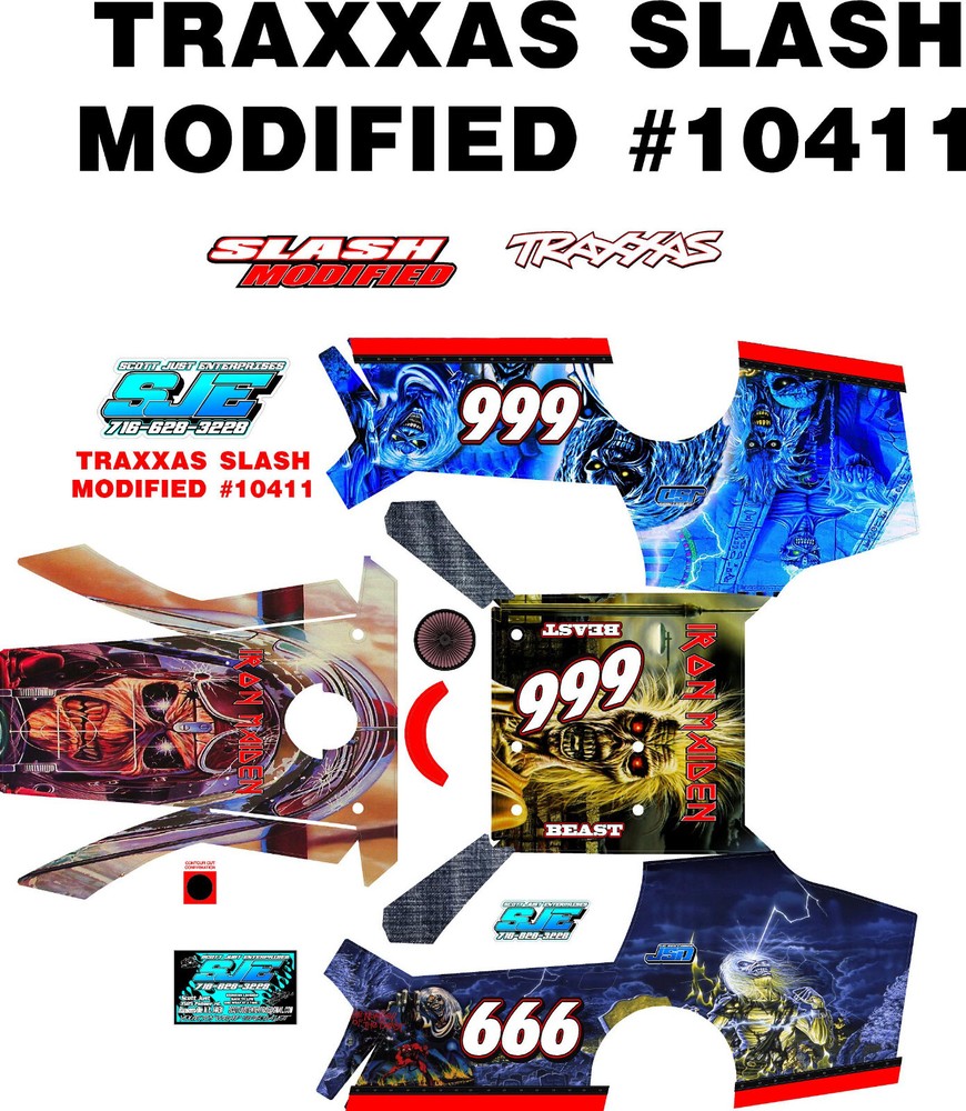 MODIFIED 10411  WRAP KIT IMNOB TRAXXAS