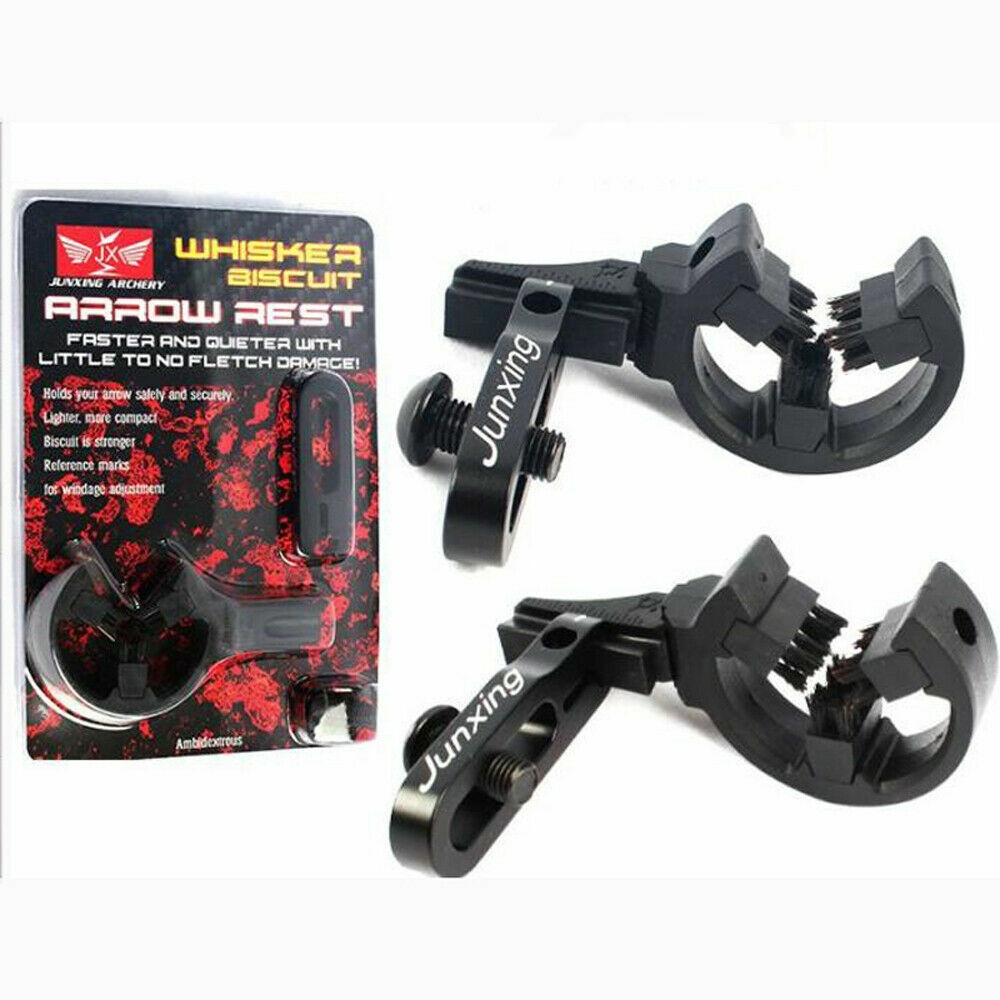 JunXing Brush Arrow Rest Fixing Arrow for Compound/Recurve Bow Archery Replace