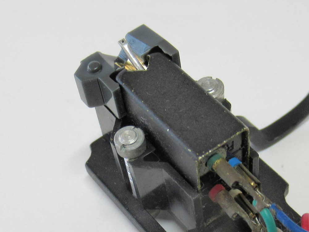 SHURE M44G Cartridge with Technics Headshell Working Confirmed