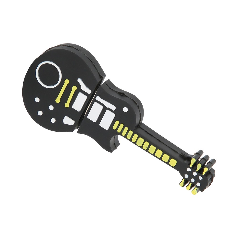 Cartoon GuitarShaped Flash Disk For Data Storage And Sharing Trending