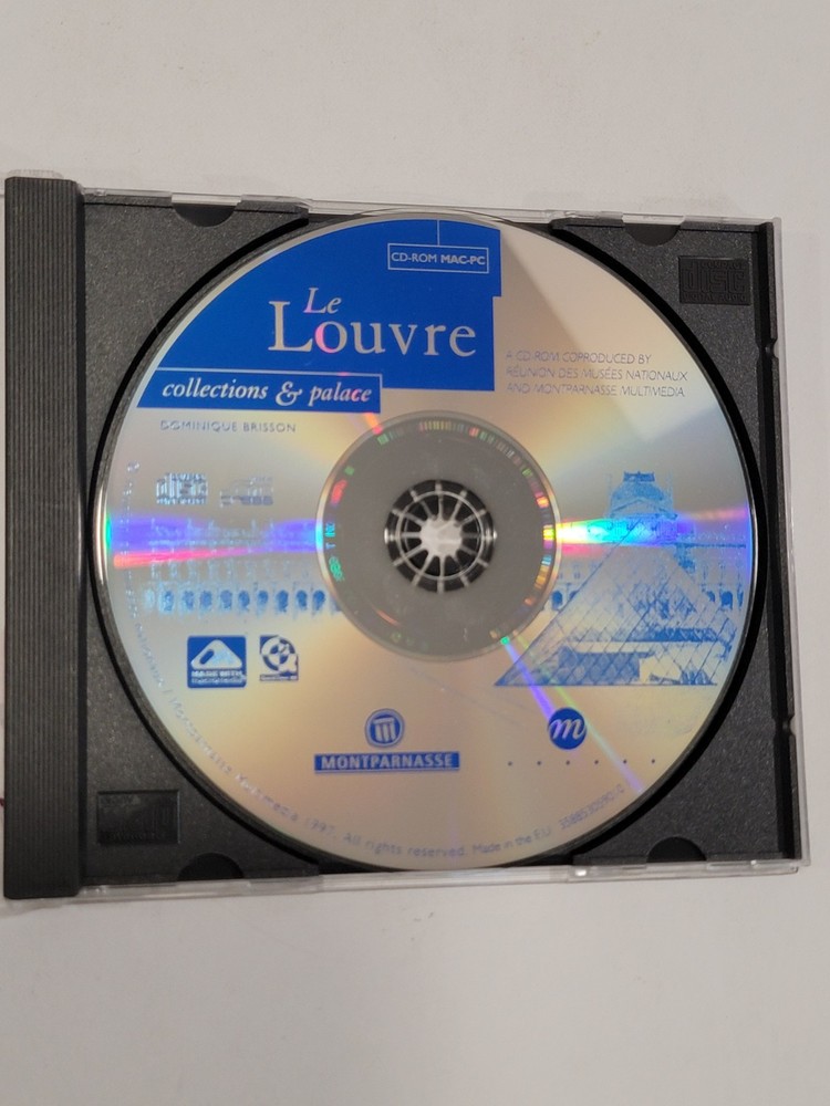 Le Louvre - Collections & Palace PC CD-ROM - Mac or Windows