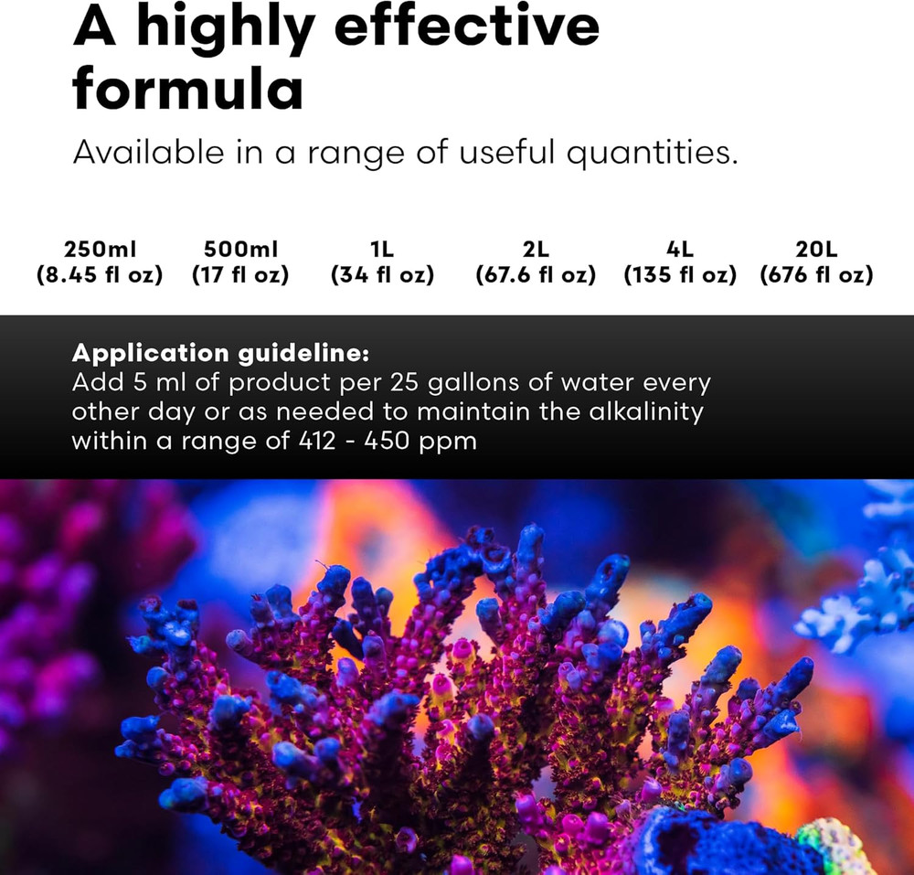 - Reef Code a - Balanced Calcium & Alkalinity System Water Conditioner - for All