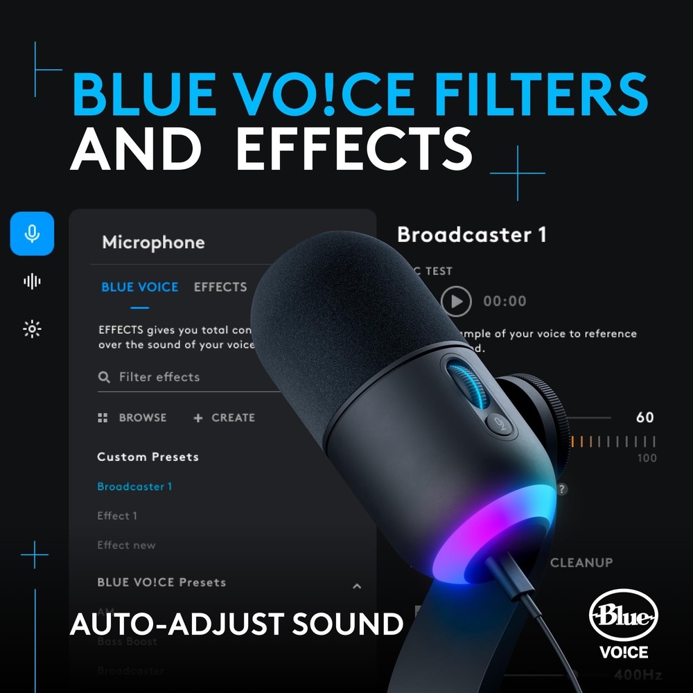 Blue Yeti GX Dynamic Microphone Black