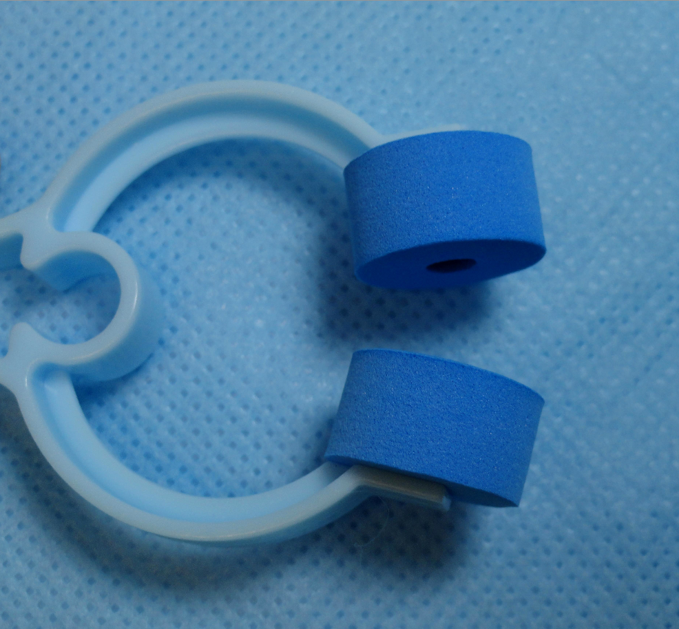 Midmark Nose Clip Clamp Aid Bleed Spirometer Foam