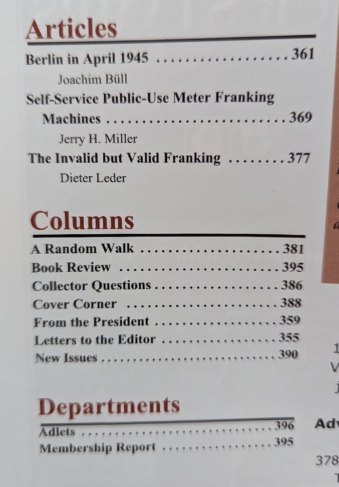 German Postal Specialist Sept 2010 Berlin In 1945 Invalid Valid Franking