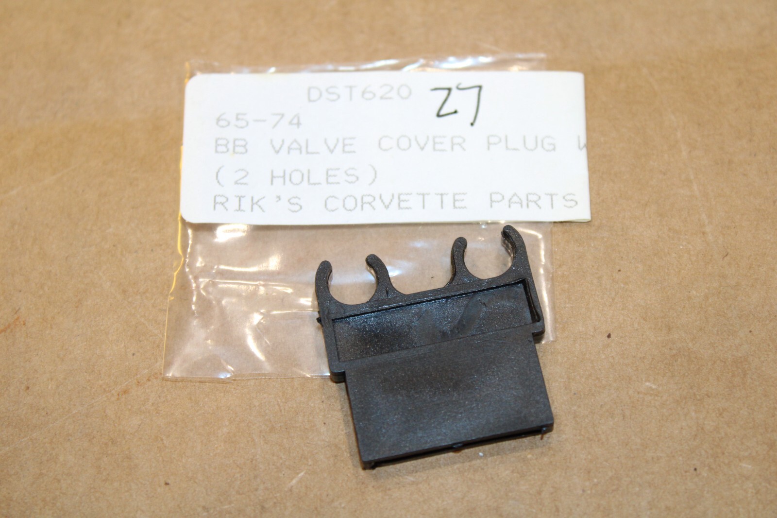 1965-1974 Corvette Big Block Spark Plug Wire Support Holder 2 Hole Each