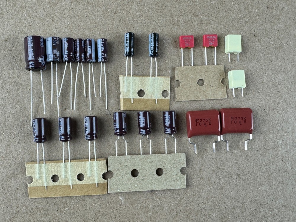 Realistic 31-1989 Complete Rebuild Kit High-Quality Recap for Equalizer
