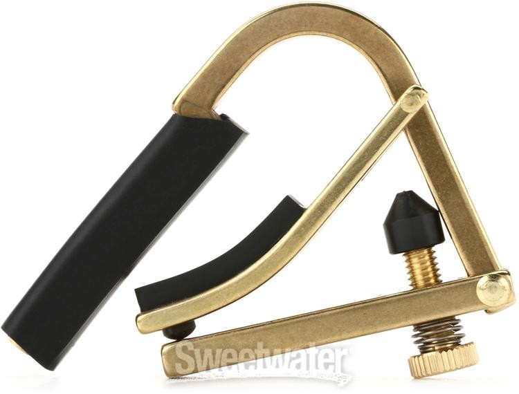 Shubb C8b Partial Capo for Drop-D Tuning - Brass