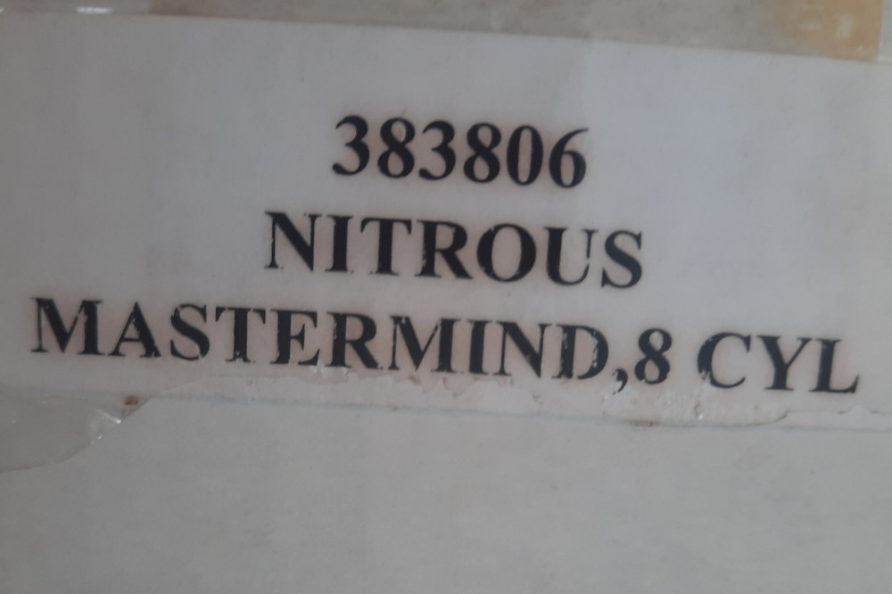 JACOBS ELECTRONICS Nitrous Mastermind Controller 8 Cylinder Engines 383806 NOS