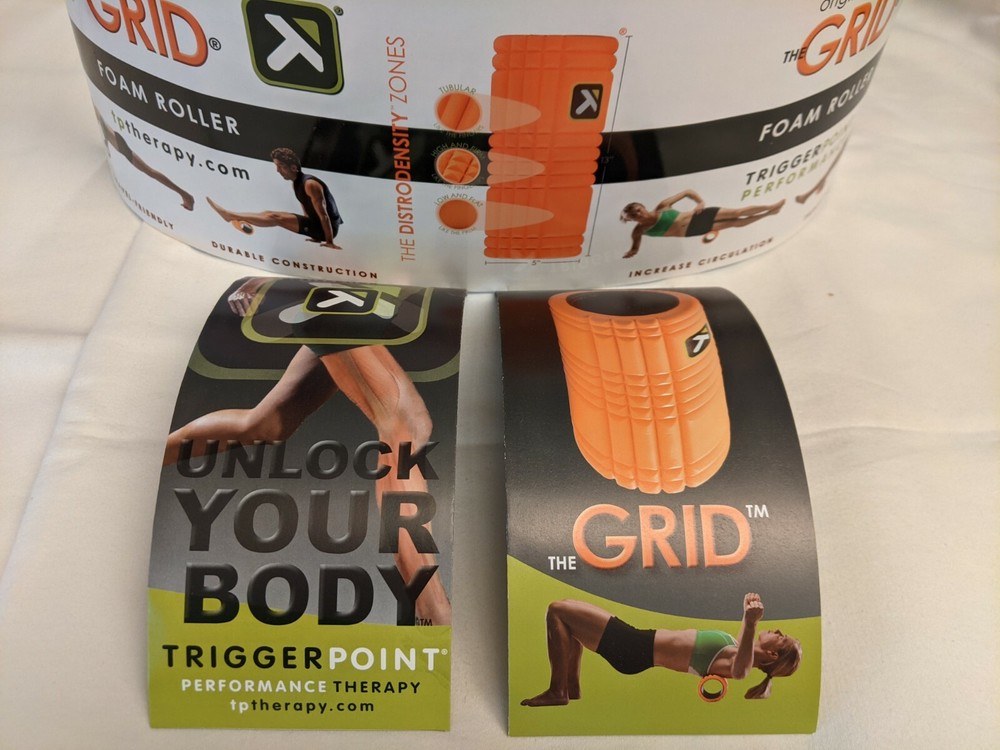 Trigger Point Performance Original The Grid Foam Roller - Black