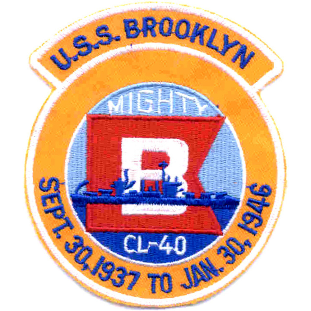 USS Brooklyn CL-40 Patch