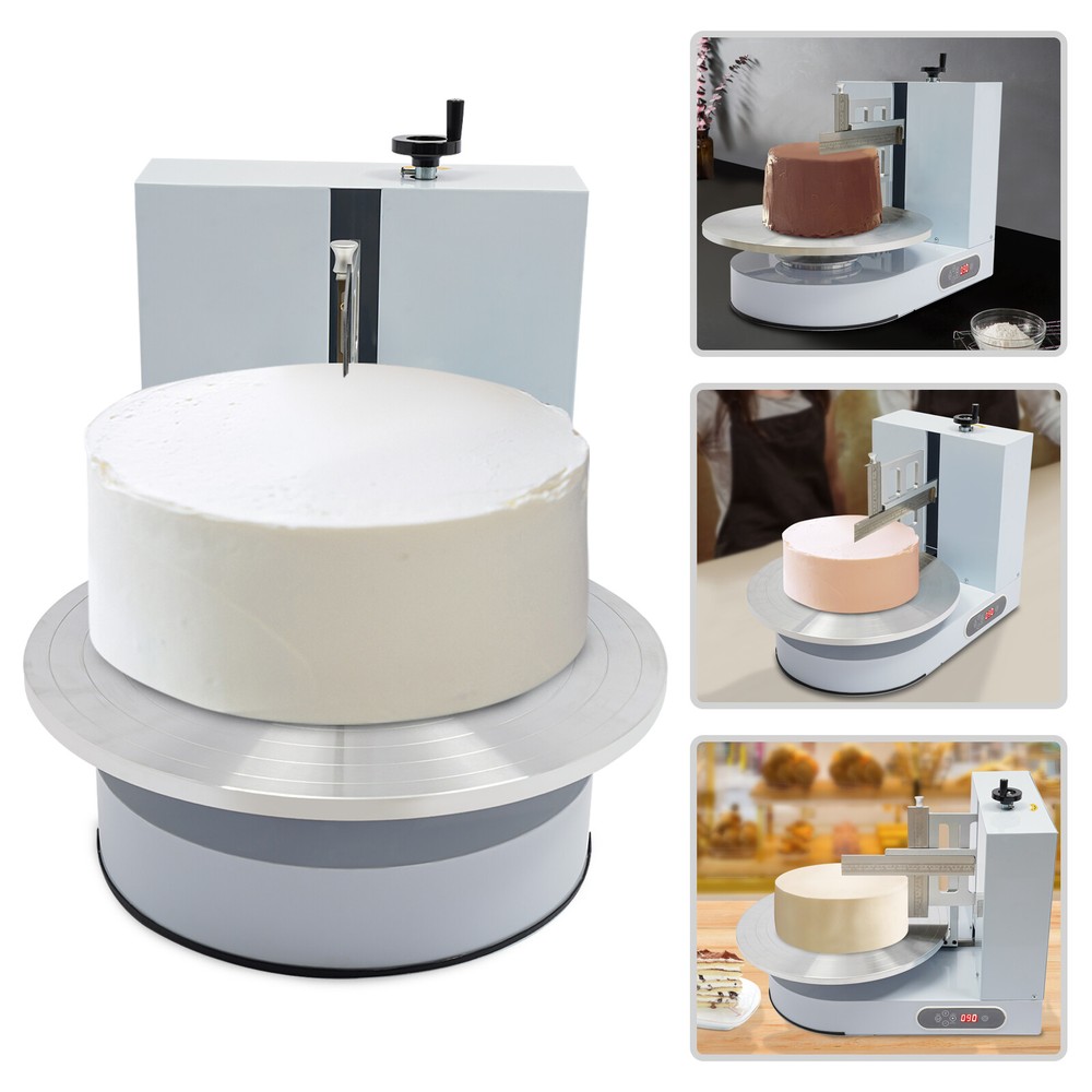4-16" Cake Decorating Coating Machine Butter Coating Smoothing Scraping Machine