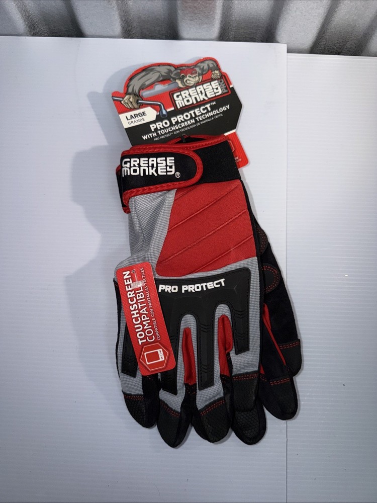 Grease Monkey Pro Protect Gloves Touchscreen Size L