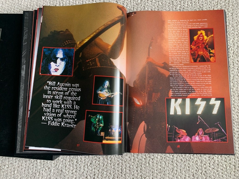 KISSTORY AMAZING+HUGE HARDCOVER BOOK INCREDIBLE PICTURES+ARTICLES KISS